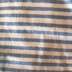 Preppy blue and white stripped shorts